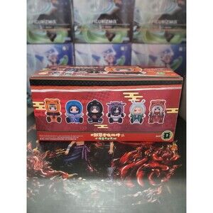 EAKI Naruto Cute Beast Party Series 2 Plush Keychain Blind Box 6pcs Random Set